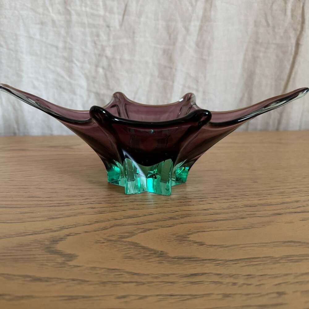 Mid-Century Murano Bowl - Hand blown glass